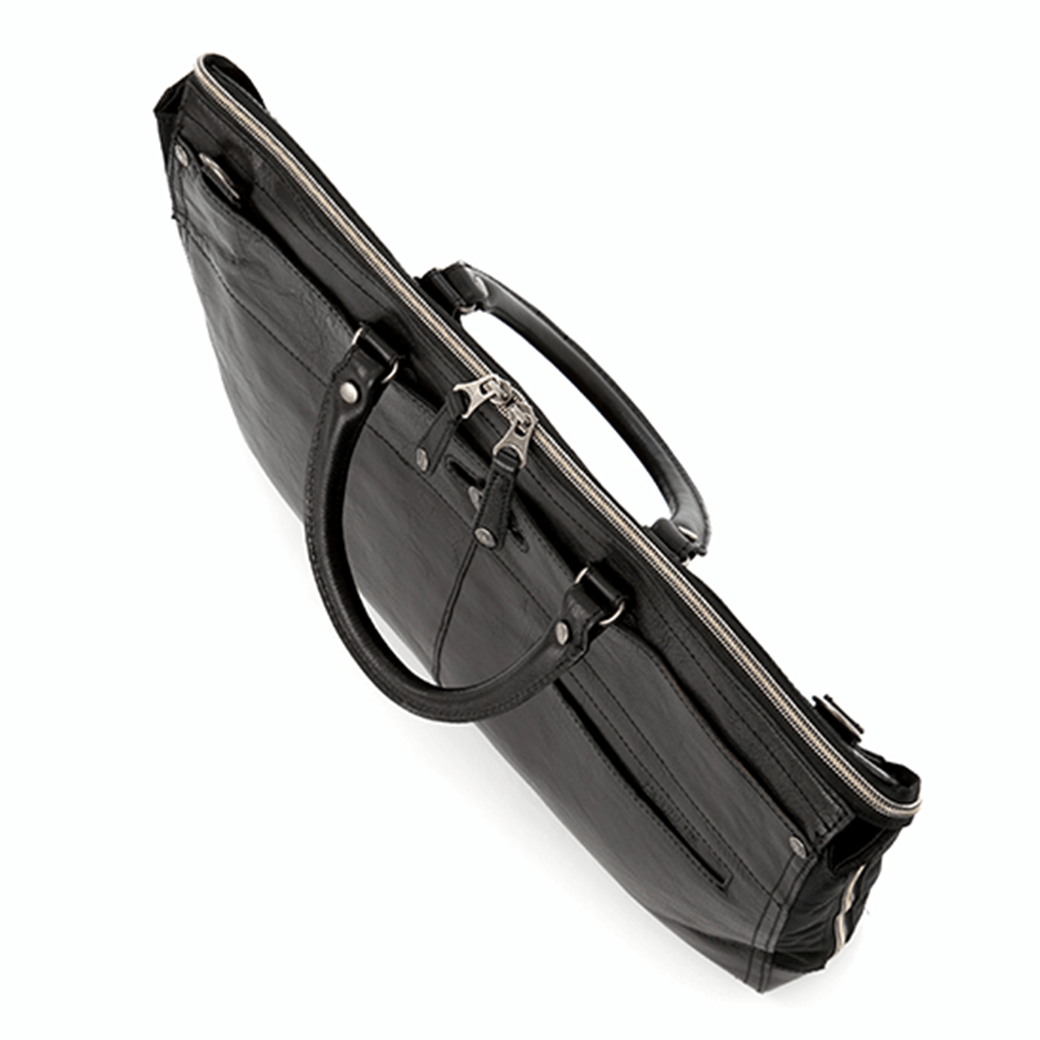 DOUBLES（ダブルス）ブリーフケース（牛革×コーデュラポリ）