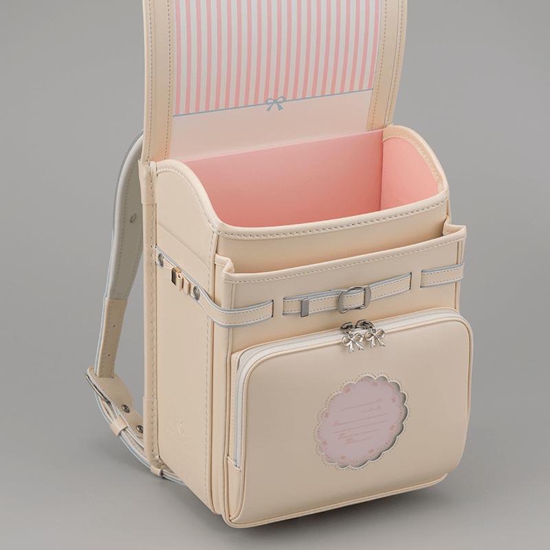 PRIVATE LABEL(プライベートレーベル)プリエリボンランドセル（パールホワイト）