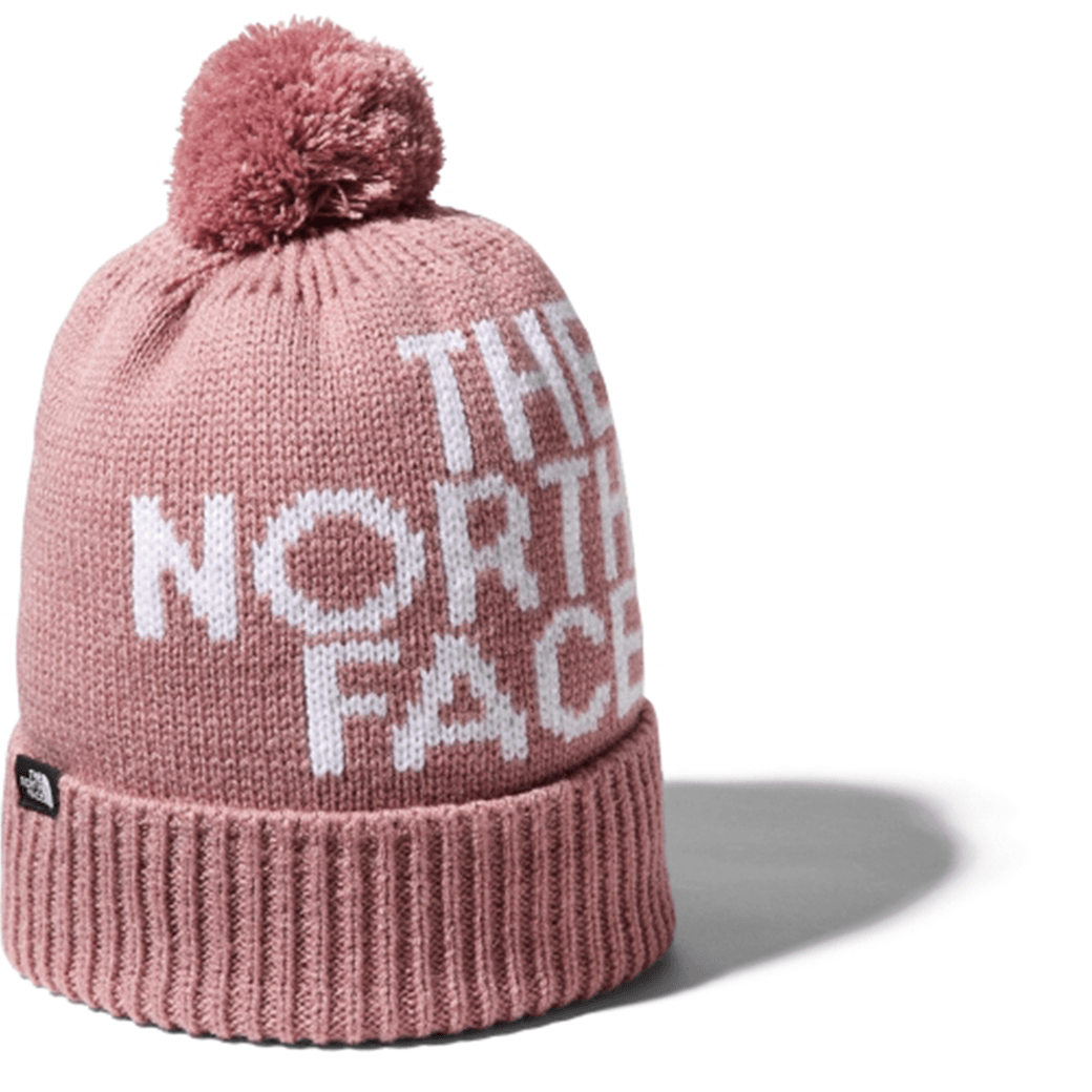 THE NORTH FACE（ザ・ノース・フェイス）ポンポンビッグロゴビーニー(キッズ)（K POM BLOGO BEANIE）