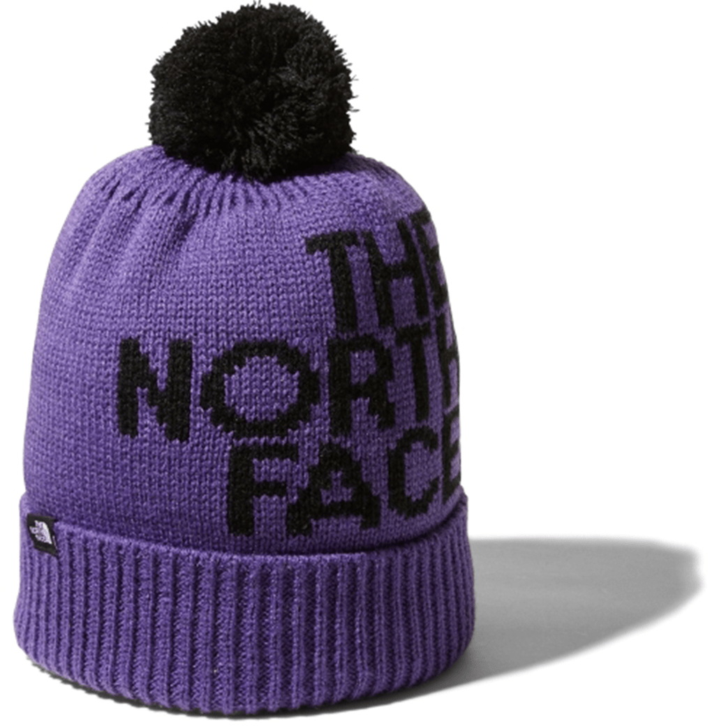 THE NORTH FACE（ザ・ノース・フェイス）ポンポンビッグロゴビーニー(キッズ)（K POM BLOGO BEANIE）