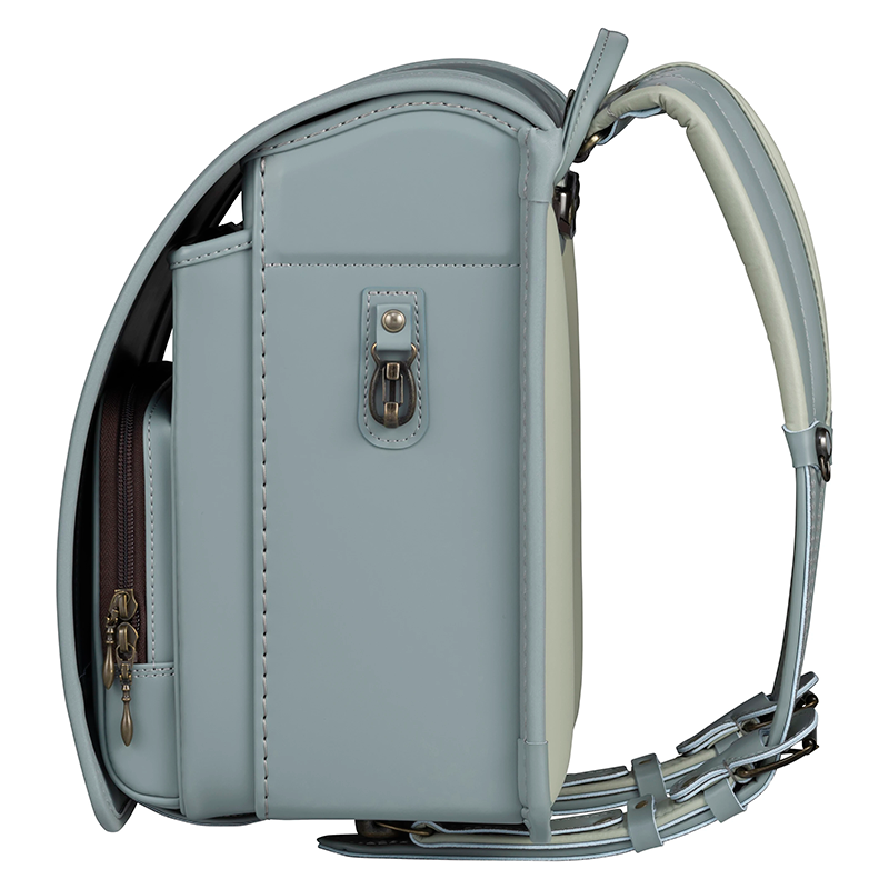 フィットちゃんランドセルルーモ(アッシュグレー×アッシュグレー)安ピカッタイプ＋楽ッション