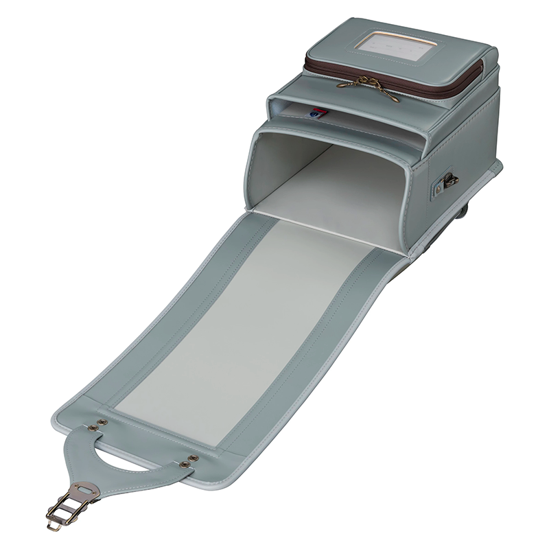 フィットちゃんランドセルルーモ(アッシュグレー×アッシュグレー)安ピカッタイプ＋楽ッション