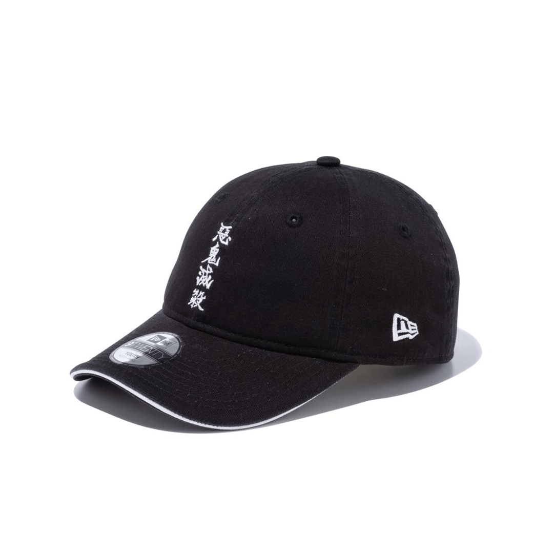 NEW ERA（ニューエラ）Youth 9TWENTY 鬼滅の刃 煉獄杏寿郎 悪鬼滅殺 ブラック