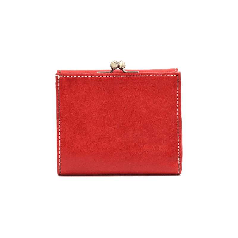 Dakota（ダコタ）コラッジョがま口2つ折り財布イタリアンレザー