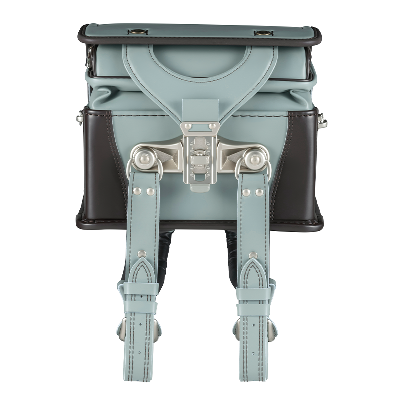 フィットちゃんランドセルイートンクラブ(アッシュグレー×チョコ)安