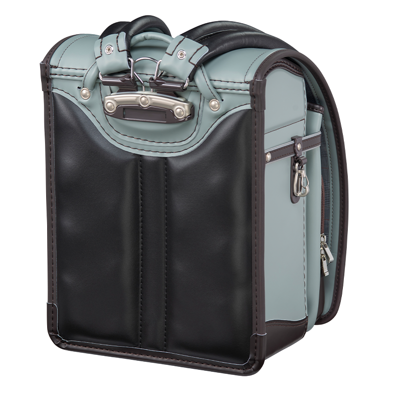 フィットちゃんランドセルイートンクラブ(アッシュグレー×チョコ)安