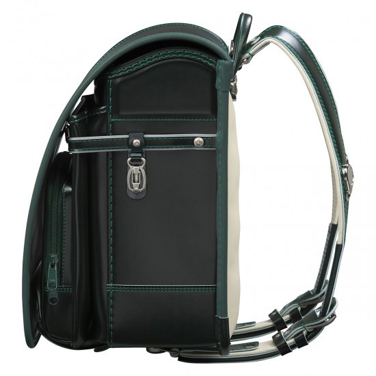 フィットちゃんランドセルタフボーイ（グリーン×グリーン）安ピカッタイプ　