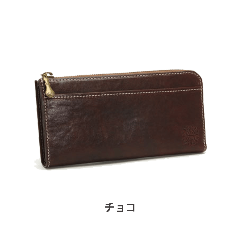 Dakota（ダコタ）フォンスL字ファスナー長財布イタリア製牛革