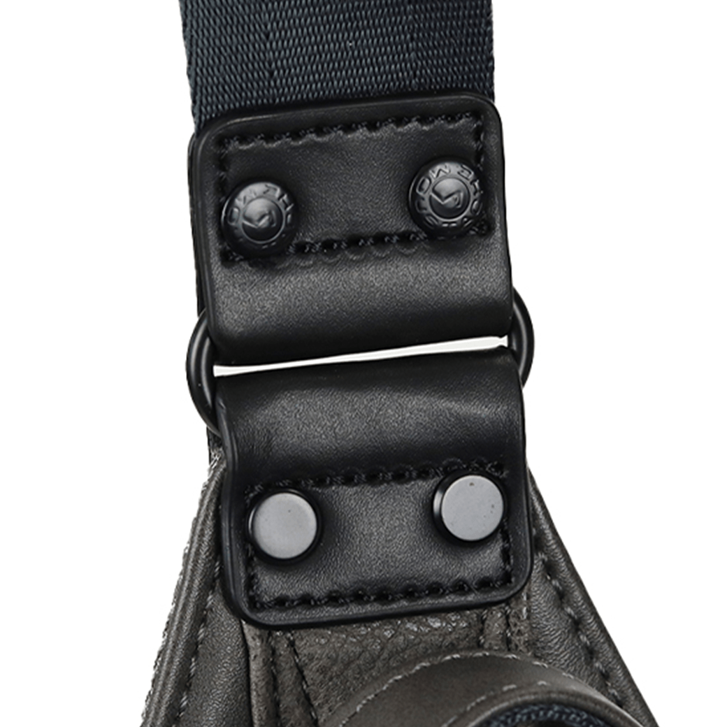 MOUSTACHE（ムスタッシュ）ボディバッグ（ヴィーガンレザー×イタリアン牛革）Lsize