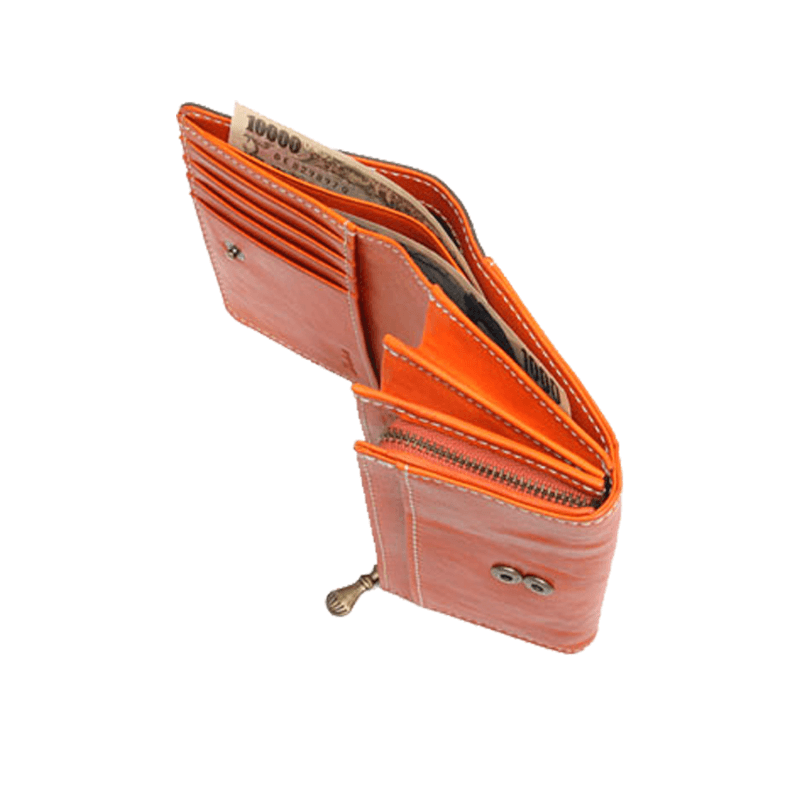 Dakota（ダコタ）フォンス2つ折り財布イタリア製牛革