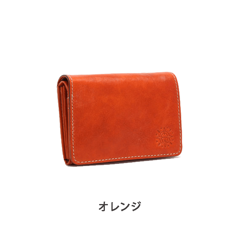 Dakota（ダコタ）フォンス2つ折り財布イタリア製牛革