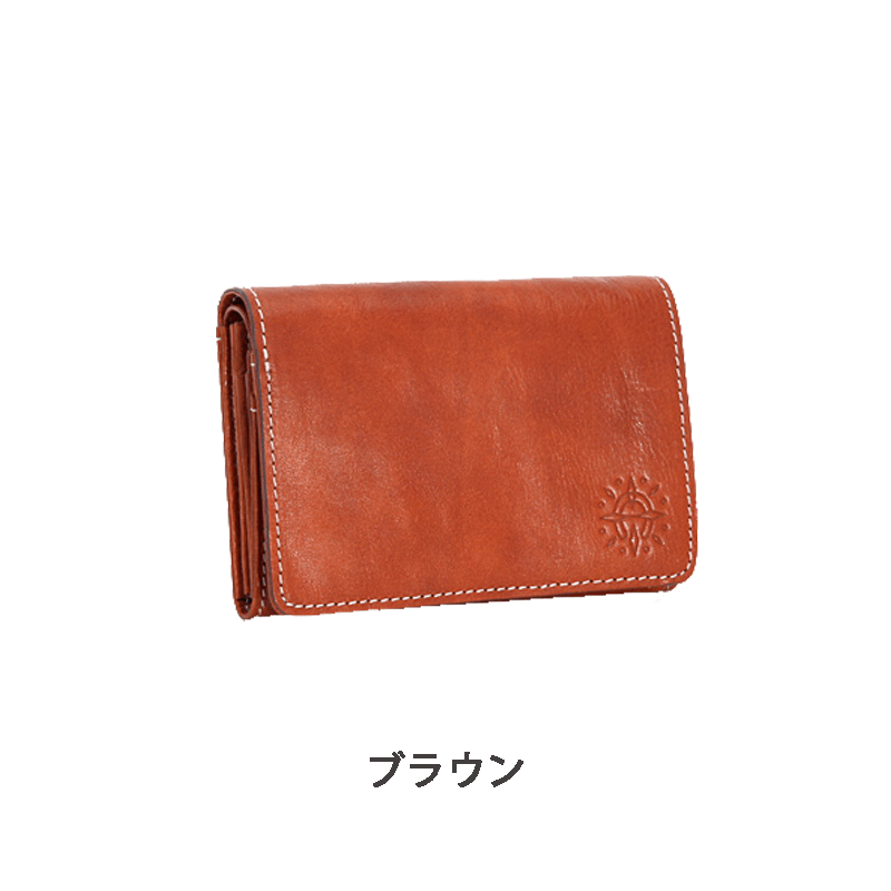 Dakota（ダコタ）フォンス2つ折り財布イタリア製牛革