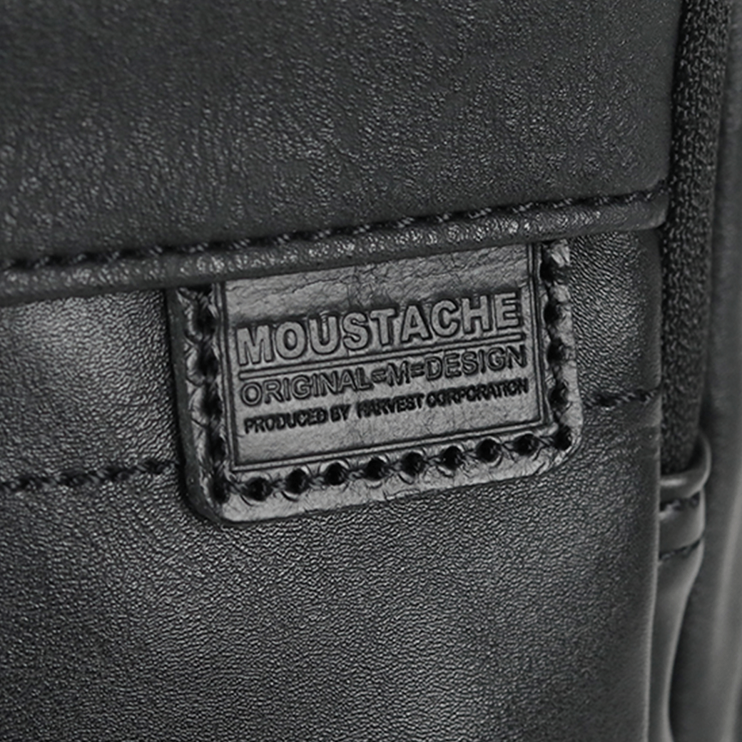 MOUSTACHE（ムスタッシュ）ボディバッグ（ヴィーガンレザー×イタリアン牛革）
