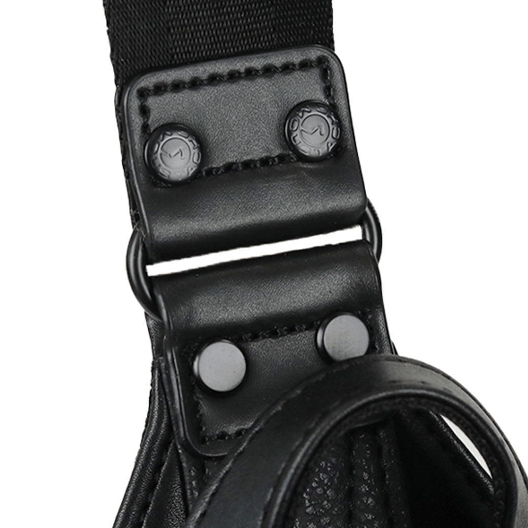 MOUSTACHE（ムスタッシュ）ボディバッグ（ヴィーガンレザー×イタリアン牛革）