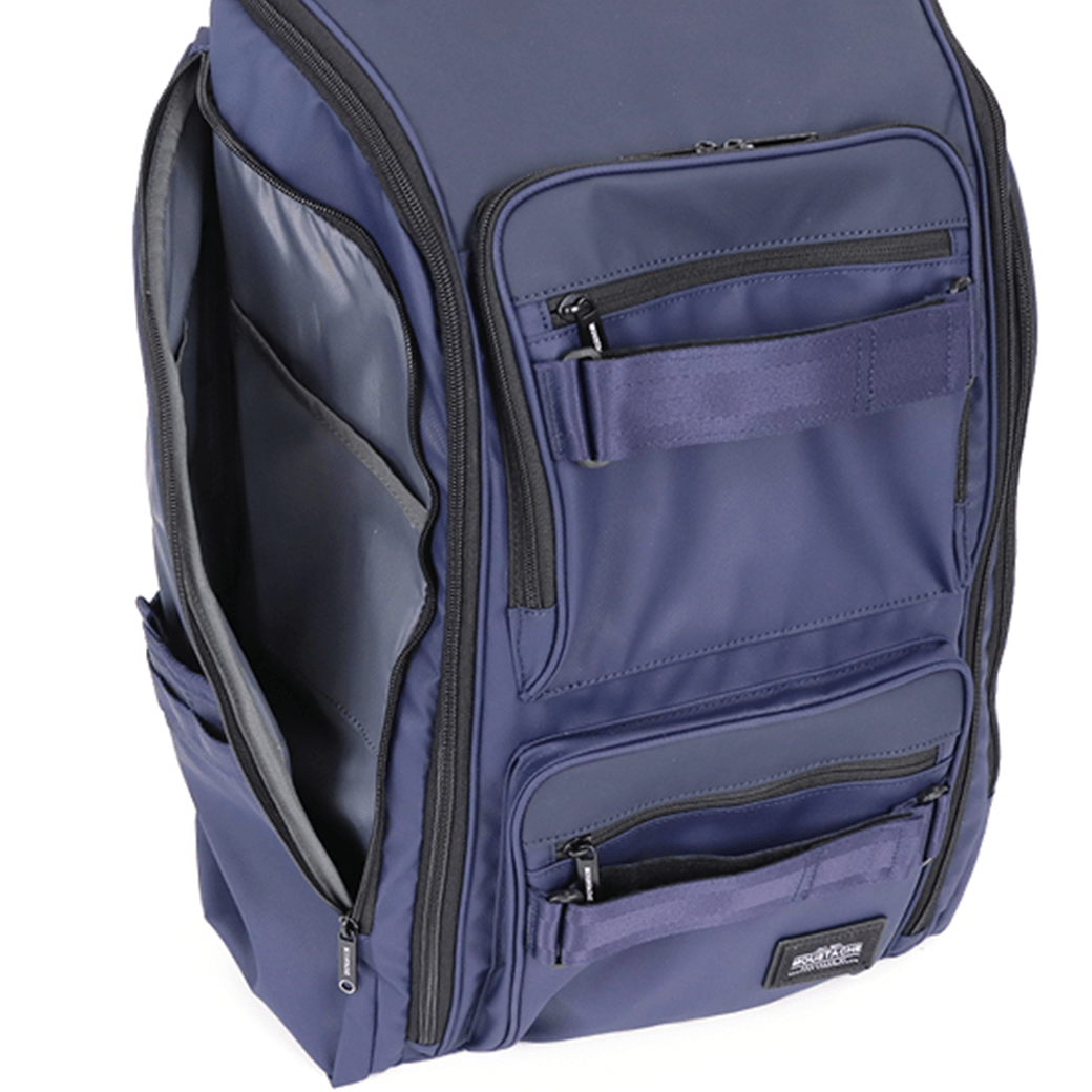 MOUSTACHE（ムスタッシュ）ラバーコーティングバックパック（コーティングポリエステル×ラバーコーティングナイロン）