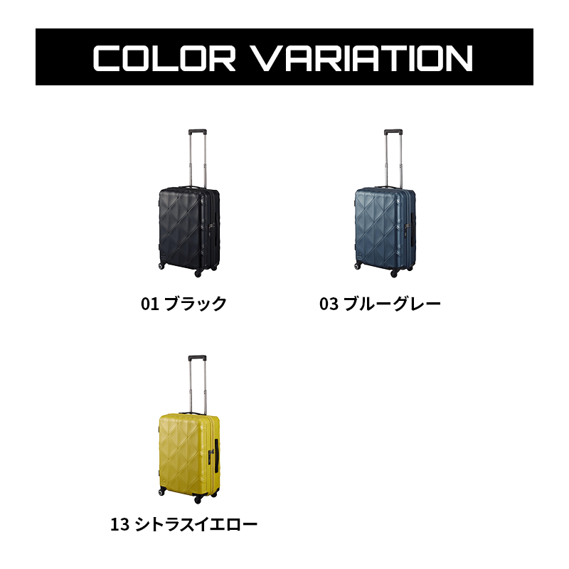 Proteca（プロテカ）コーリースーツケースジッパータイプ49リットル