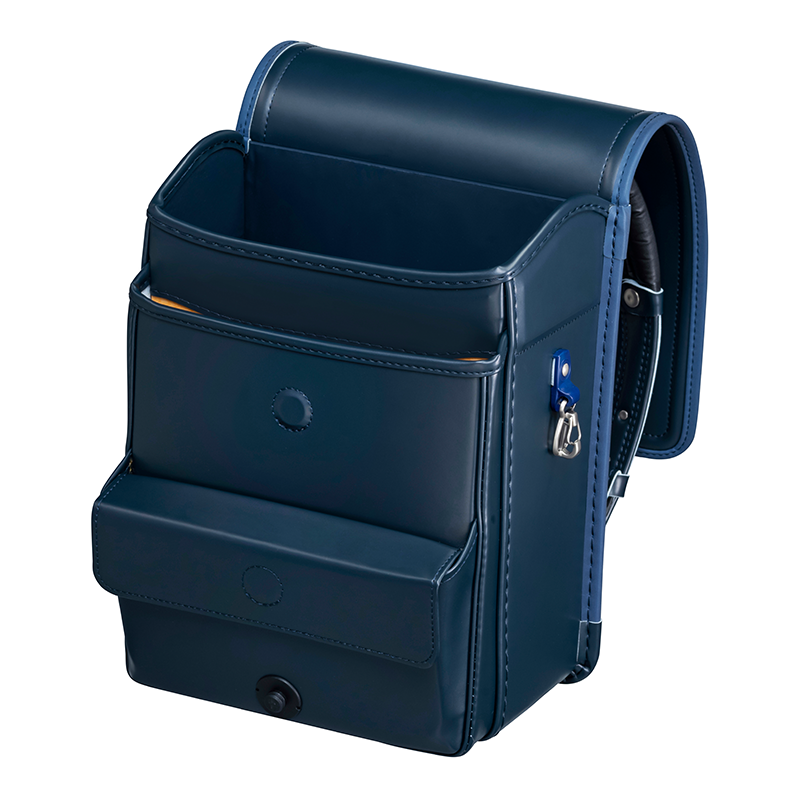 フィットちゃんランドセルゼロランド(コン×ネイビーブルー)安ピカッタイプ+楽ッション+軽量