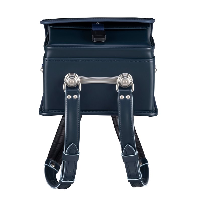 フィットちゃんランドセルゼロランド(コン×ネイビーブルー)安ピカッタイプ+楽ッション+軽量