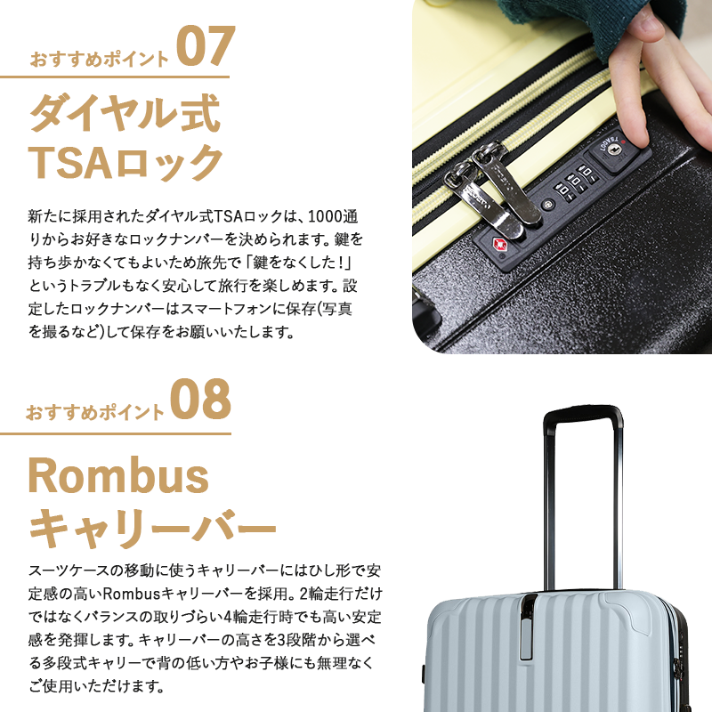 PROEVO（プロエボ）TWOTONE（ツートーン）スーツケース ビジネス