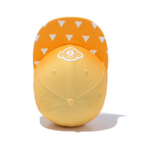 NEW ERA（ニューエラ）Youth 9FIFTY 鬼滅の刃 我妻善逸 鍔 イエローグラデーション