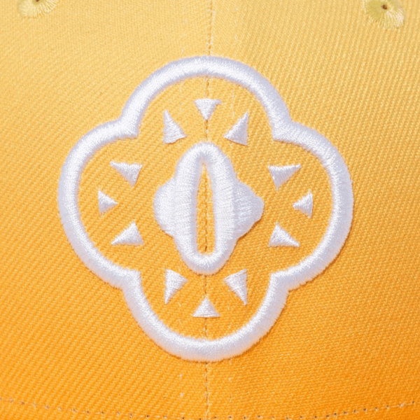 NEW ERA（ニューエラ）Youth 9FIFTY 鬼滅の刃 我妻善逸 鍔 イエローグラデーション