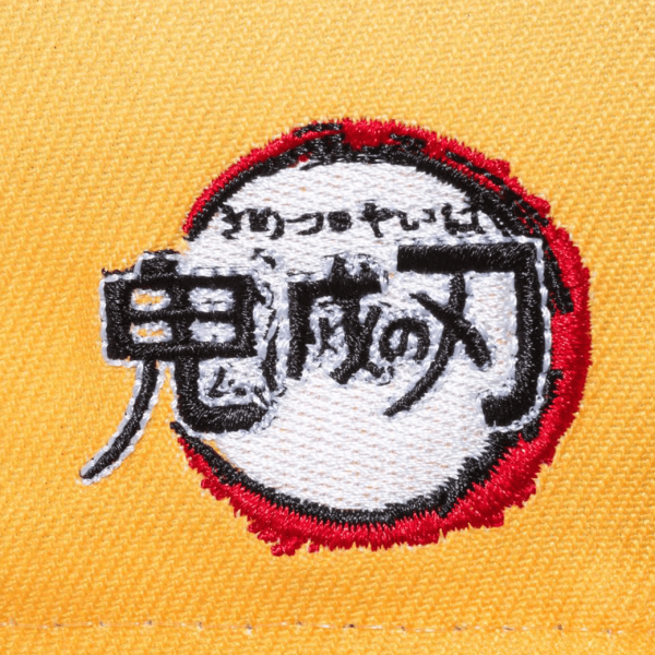NEW ERA（ニューエラ）Youth 9FIFTY 鬼滅の刃 我妻善逸 鍔 イエローグラデーション