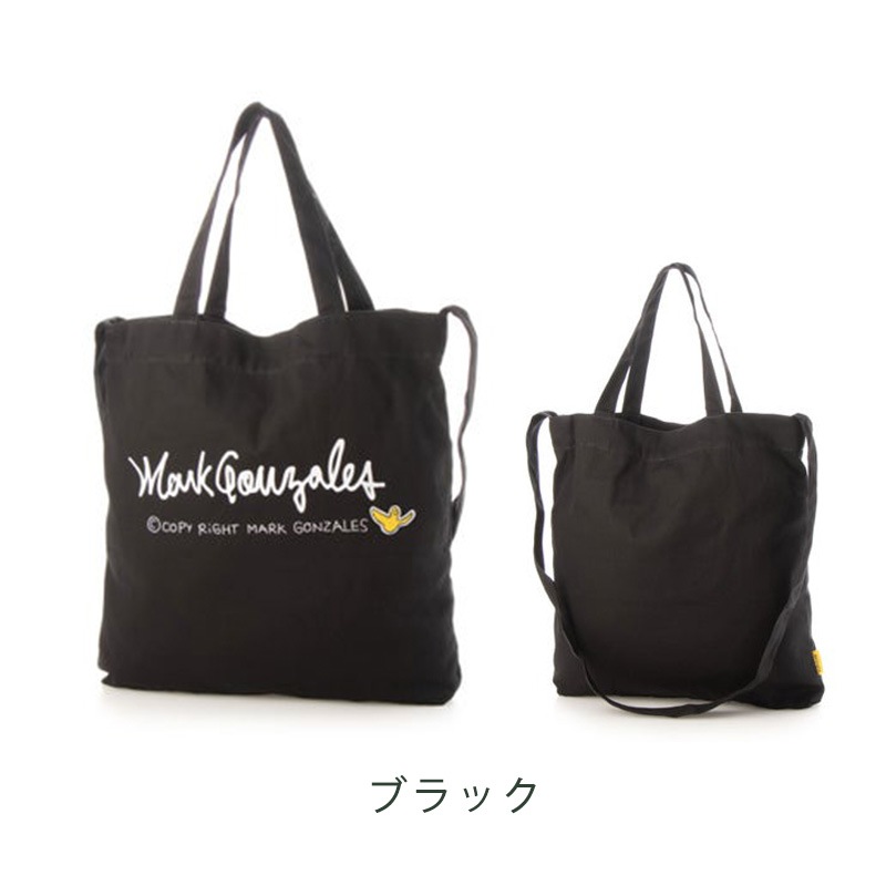 MarkGonzales（マークゴンザレス）キャンバストートバッグロゴ
