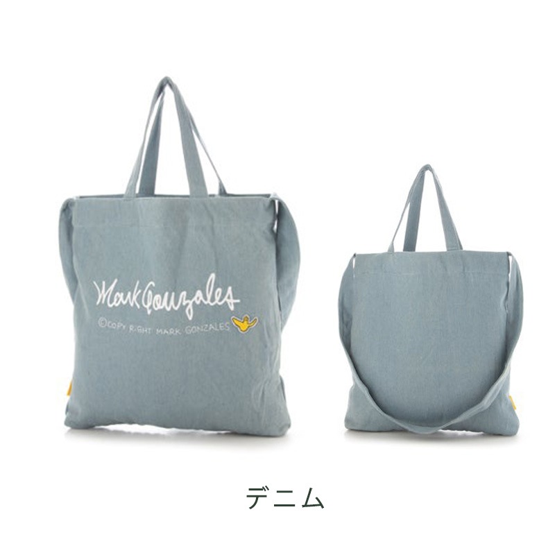 MarkGonzales（マークゴンザレス）キャンバストートバッグロゴ