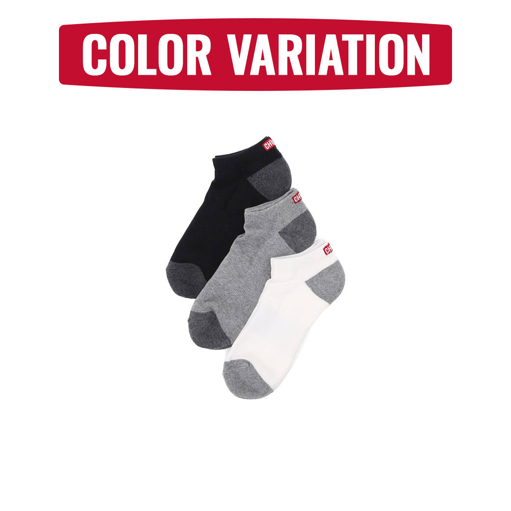 CHUMS（チャムス）3Pチャムスロゴアンクルソックス（ソックス/靴下）3P CHUMS Logo Ankle Socks