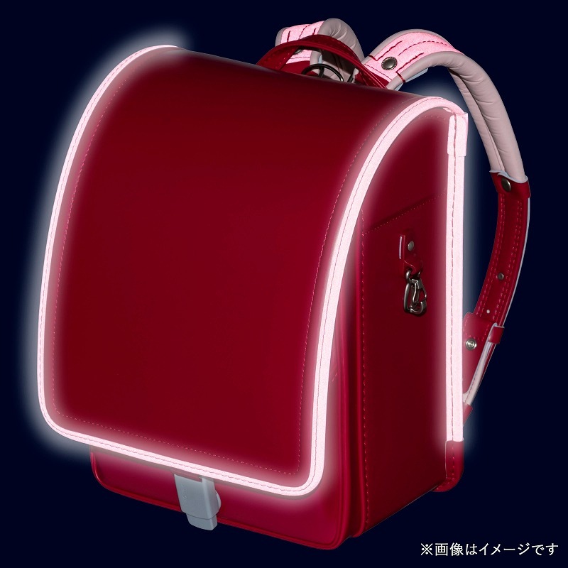 フィットちゃんランドセルゼロランド(チェリー×チェリー)安ピカッタイプ+楽ッション+軽量