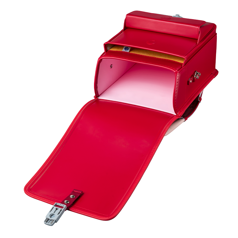 フィットちゃんランドセルゼロランド(チェリー×チェリー)安ピカッタイプ+楽ッション+軽量