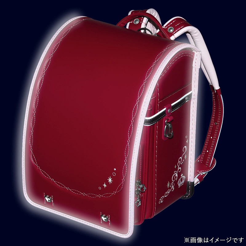 フィットちゃんランドセルリトルスタープリンセス(カーマイン×チョコ