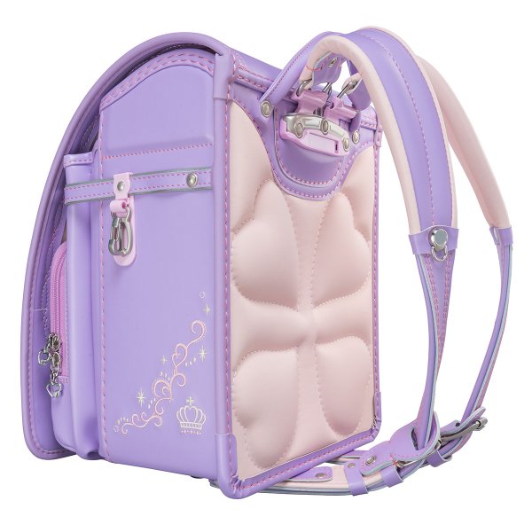 フィットちゃんランドセルリトルスタープリンセス(ラベンダー×ラベンダー)安ピカッタイプ＋楽ッション