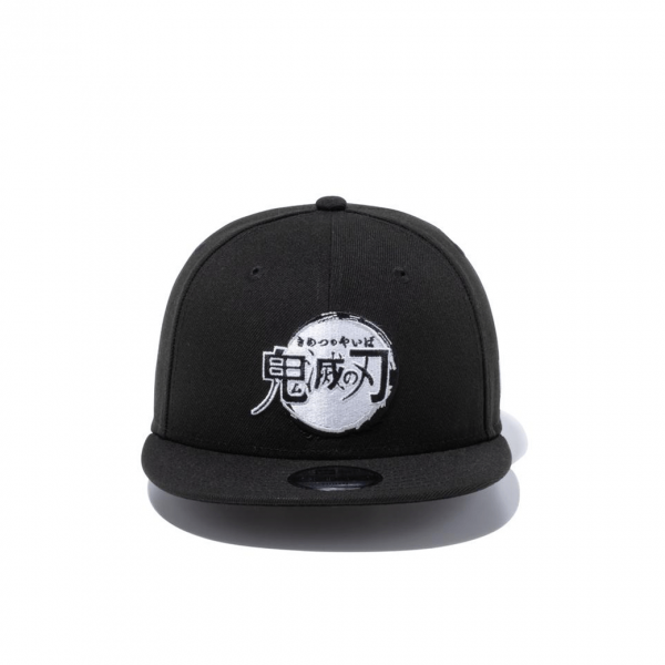 NEW ERA（ニューエラ）Youth 9FIFTY 鬼滅の刃 タイトルロゴ ブラック