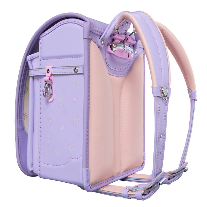 フィットちゃんランドセルシュシュ・フローラ(ペールラベンダー