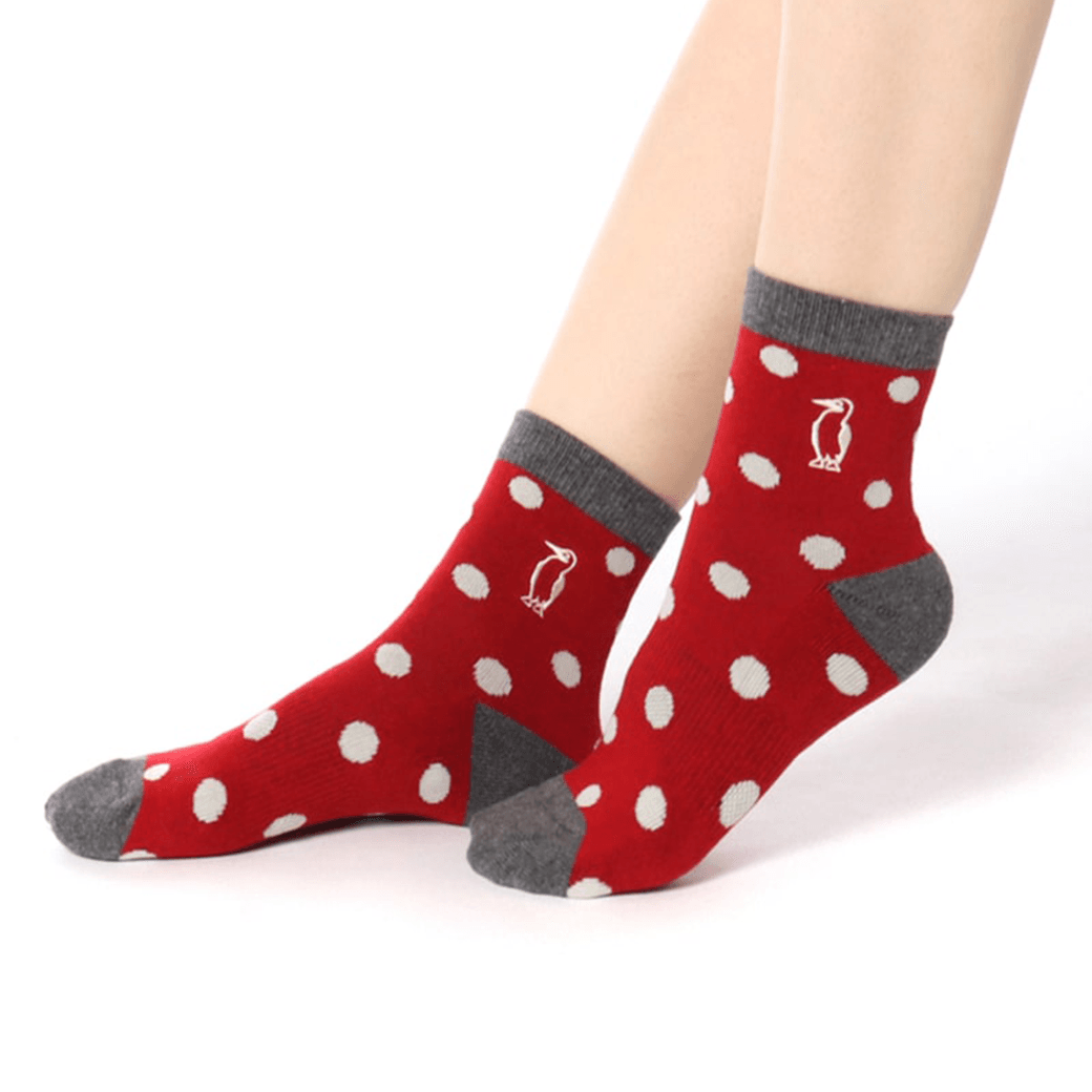 CHUMS（チャムス）3Pブービードットクルーソックス（ソックス/靴下）3P Booby Dots Crew Socks