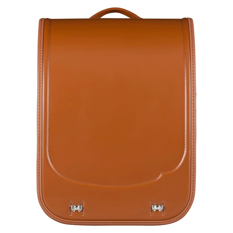 フィットちゃんランドセルシュシュ・フローラ(キャメル×キャメル)安ピカッタイプ+楽ッション+軽量