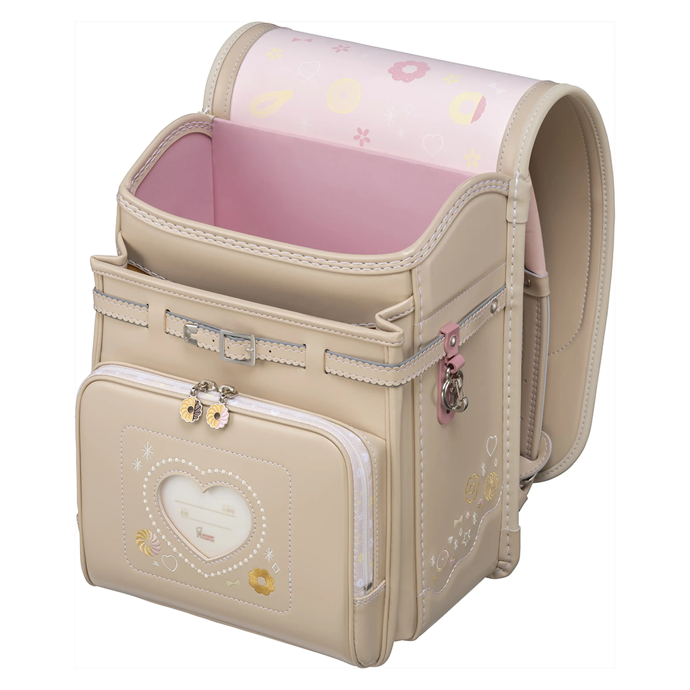 ミスタードーナツ×フィットちゃんランドセル(エンゼルクリーム)安ピカッタイプ+楽ッション