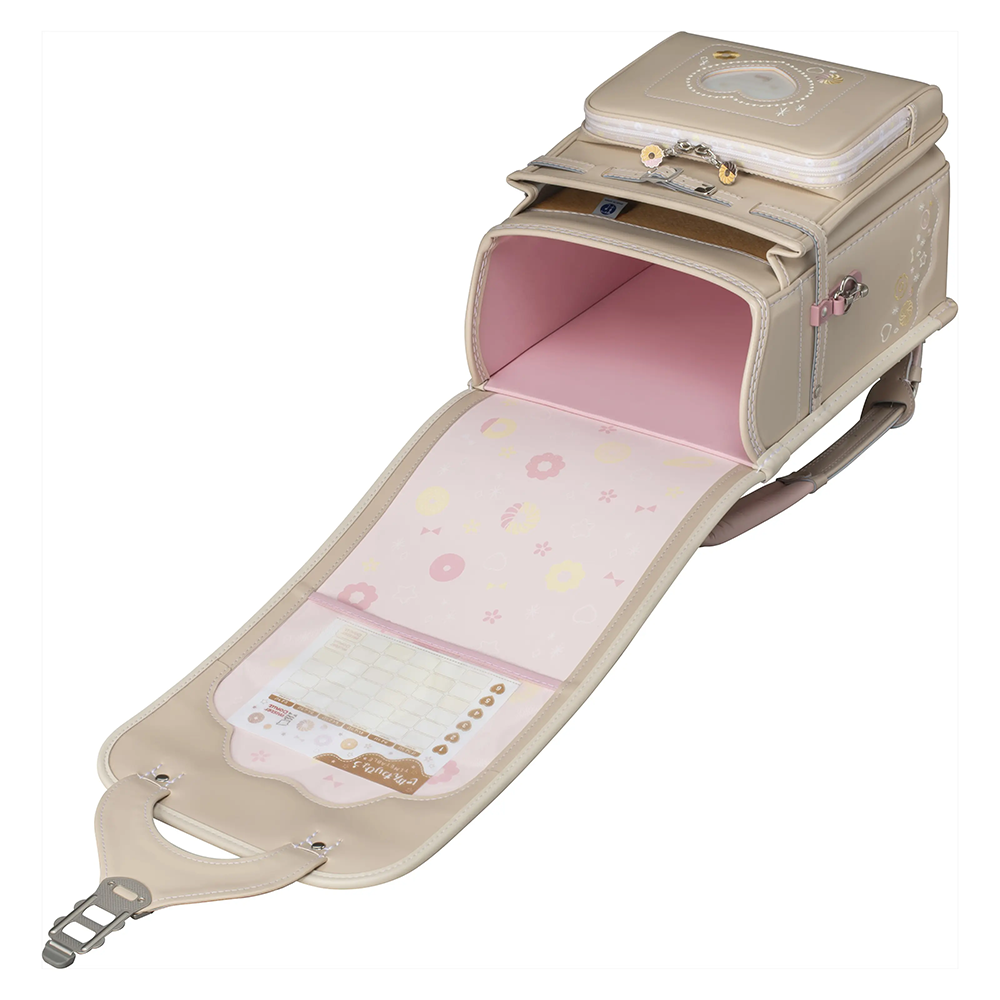 ミスタードーナツ×フィットちゃんランドセル(エンゼルクリーム)安ピカッタイプ+楽ッション