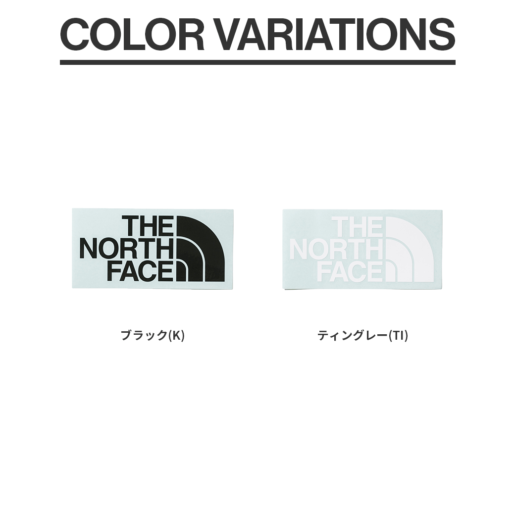 THE NORTH FACE（ザ・ノース・フェイス）TNFカッティングステッカー（TNF Cutting Sticker）