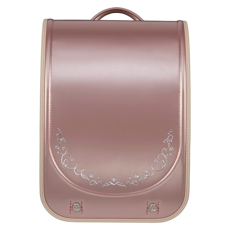 フィットちゃんランドセルリノル(シャパンピンク×ベージュ)安ピカッタイプ＋楽ッション