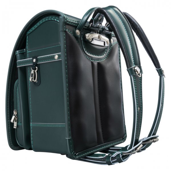 フィットちゃんランドセルタフボーイDX(グリーン×グリーン)安ピカッタイプ＋楽ッション　