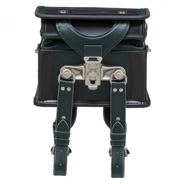 フィットちゃんランドセルグランナイト(グリーン×チョコ)安ピカッタイプ＋楽ッション　