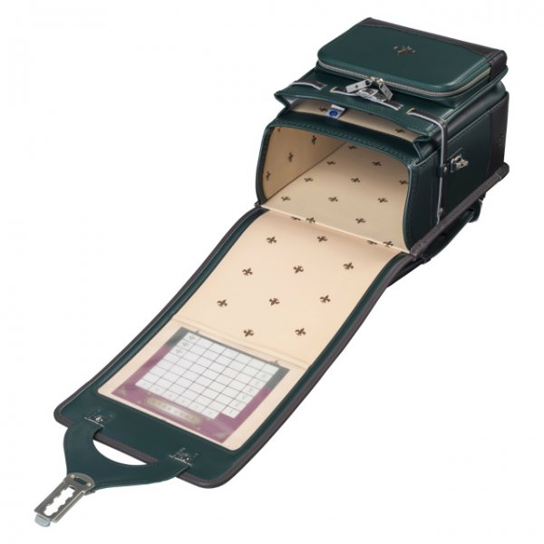 フィットちゃんランドセルグランナイト(グリーン×チョコ)安ピカッ