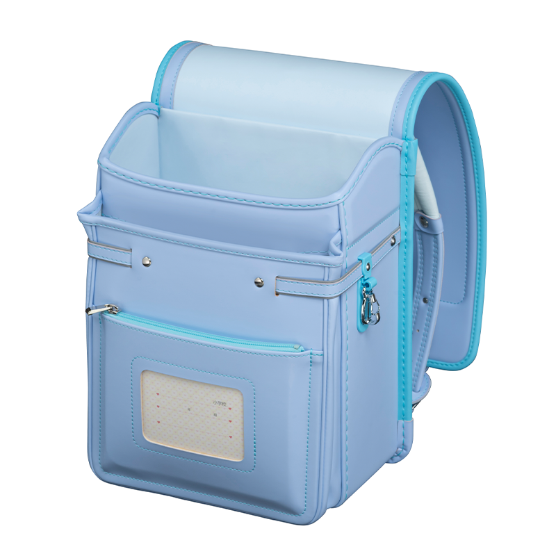 フィットちゃんランドセル フィットちゃんベーシック軽量(ペールブルー×アクア)安ピカッタイプ+楽ッション+軽量