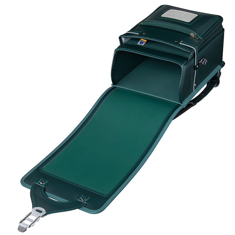 フィットちゃんランドセル フィットちゃんベーシック軽量(グリーン×グリーン)安ピカッタイプ+楽ッション+軽量