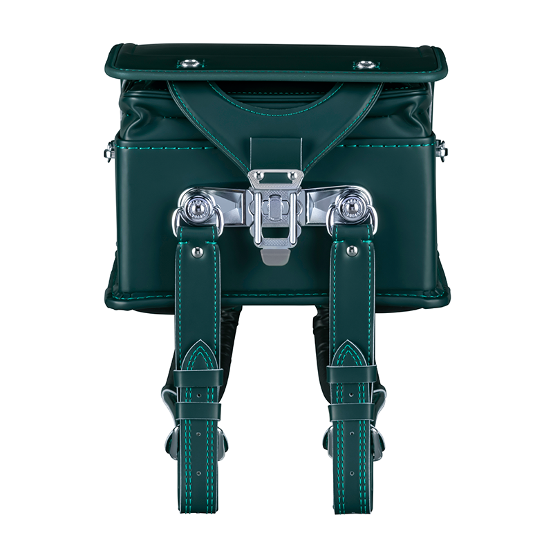 フィットちゃんランドセル フィットちゃんベーシック軽量(グリーン×グリーン)安ピカッタイプ+楽ッション+軽量