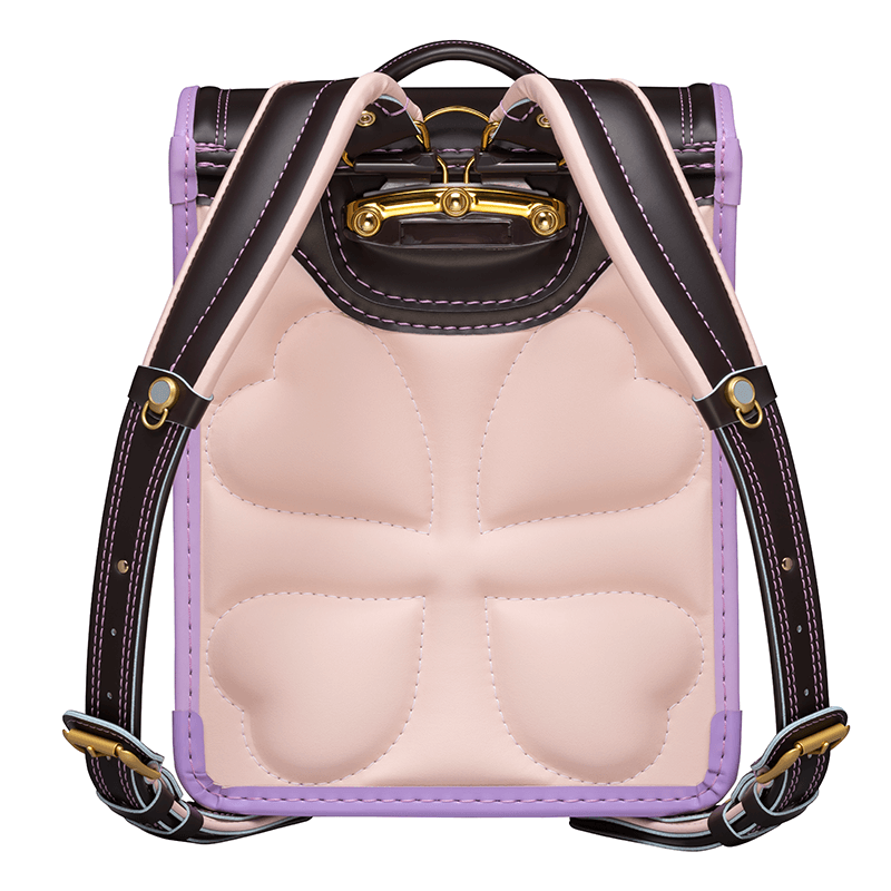 フィットちゃんランドセルあい・愛ティアラジュエリープリンセス(チョコ×ラベンダー)安ピカッタイプ＋楽ッション