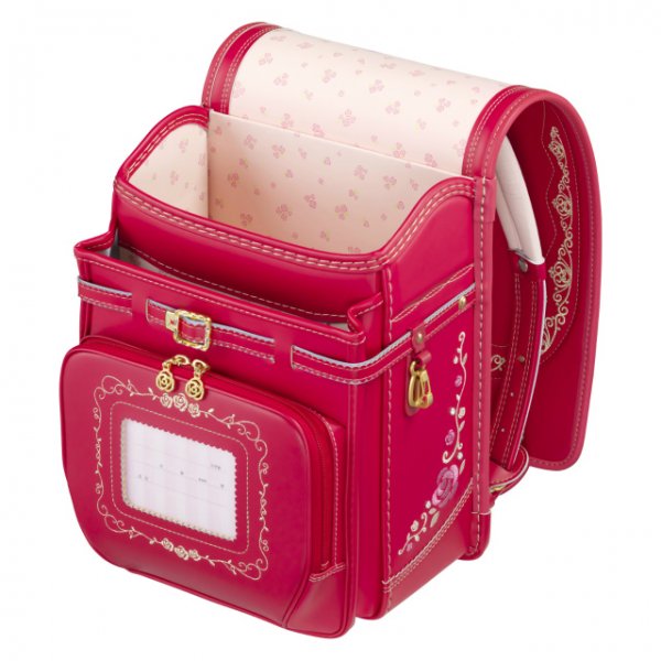 フィットちゃんランドセルロイヤルローズプルミエール(チェリー×チェリー)安ピカッタイプ＋楽ッション　