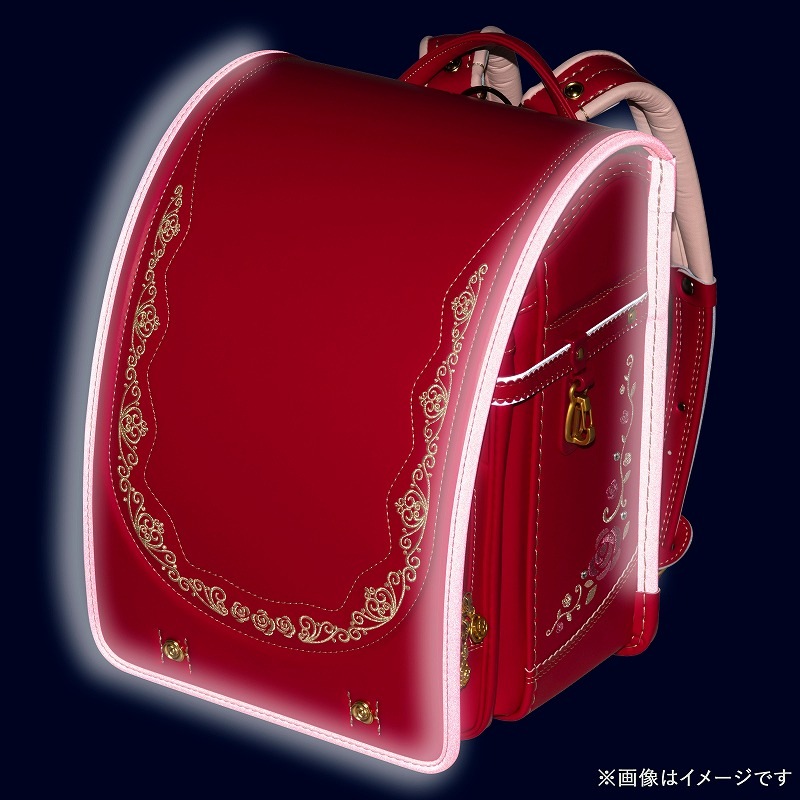 フィットちゃんランドセルロイヤルローズプルミエール(チェリー×チェリー)安ピカッタイプ＋楽ッション　